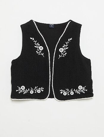 Ensemble débardeur + gilet sans manches