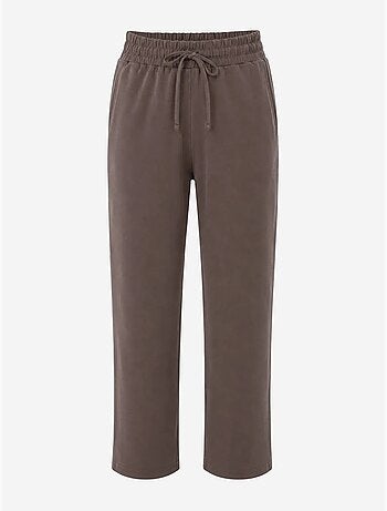 Ensemble débardeur sans manches et pantalon à jambe large mixray