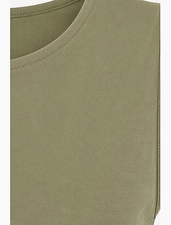 Ensemble débardeur sans manches et pantalon à jambe large mixray