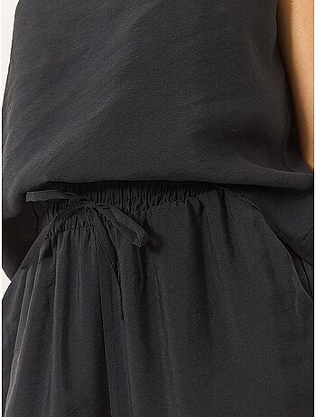 Ensemble débardeur sans manches et pantalon large lucci