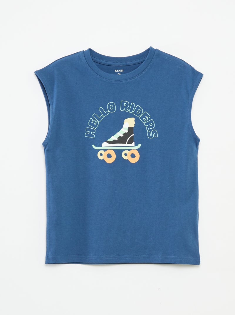 Ensemble débardeur + short - 2 pièces BLEU - Kiabi