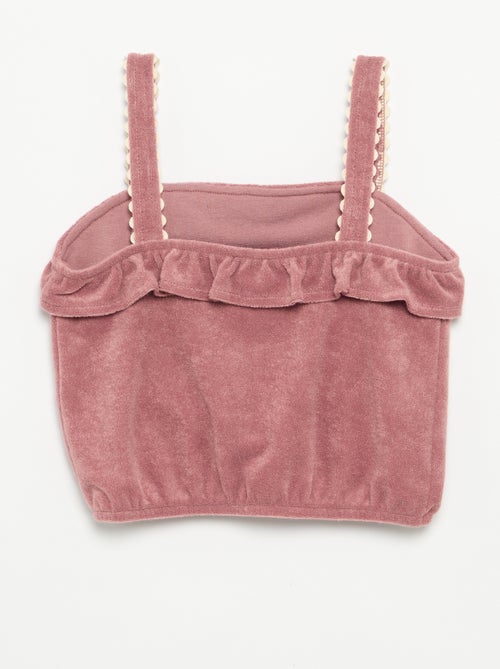 Ensemble débardeur + short en éponge - 2 pièces - Kiabi