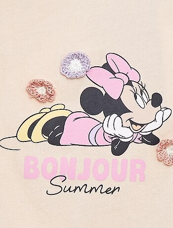 Ensemble débardeur + short imprimé 'Minnie'