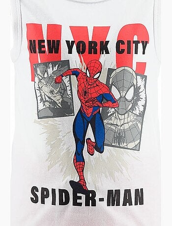 Ensemble débardeur + short spiderman| licence officielle
