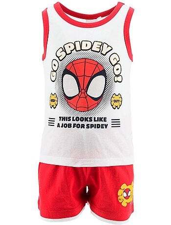 Ensemble Débardeur + Short Spidey| Licence Officielle