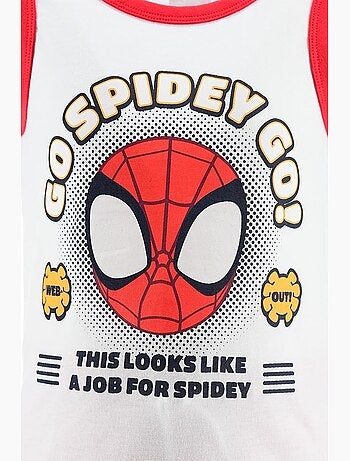 Ensemble Débardeur + Short Spidey| Licence Officielle