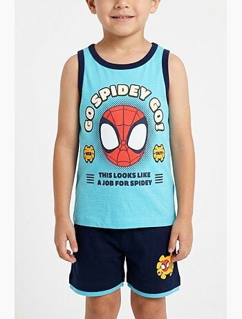 Ensemble Débardeur + Short Spidey| Licence Officielle