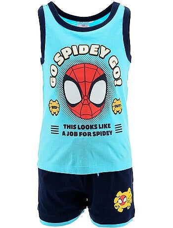 Ensemble Débardeur + Short Spidey| Licence Officielle