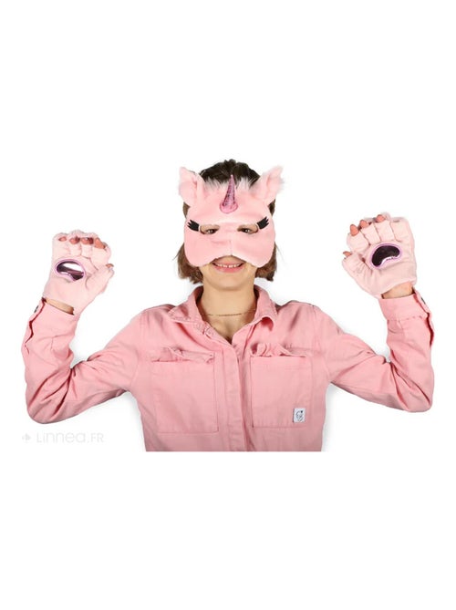 Ensemble déguisement en peluche pour enfant Licorne - Kiabi