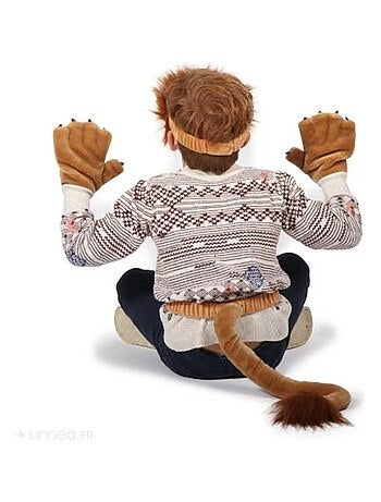 Ensemble déguisement en peluche pour enfant Licorne