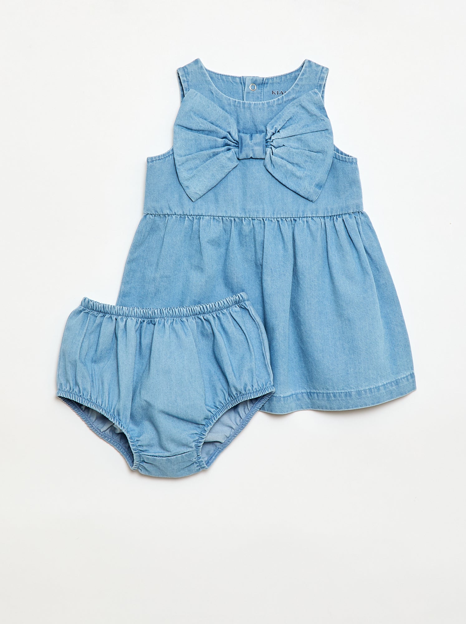 Ensemble denim robe + culotte