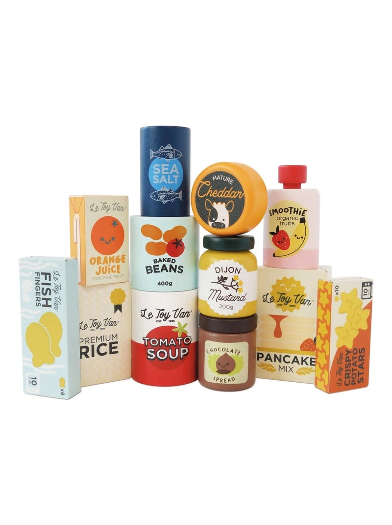 Ensemble d'épicerie du quotidien Blanc - Kiabi