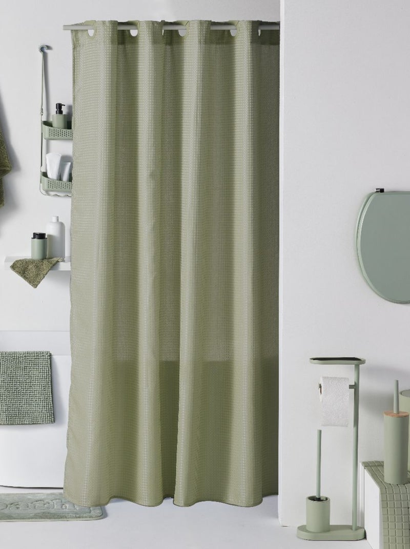 Ensemble dérouleur brosse WC et repose téléphone métal BATHROOM Vert - Kiabi