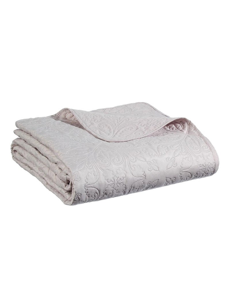 Ensemble dessus de lit à arabesques Beige - Kiabi