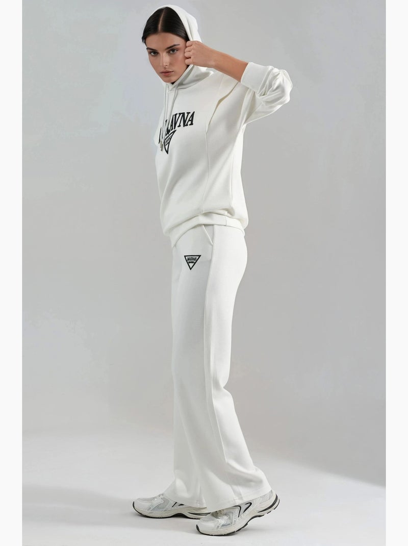 Ensemble deux pièces à capuche brodé hiccup Blanc - Kiabi
