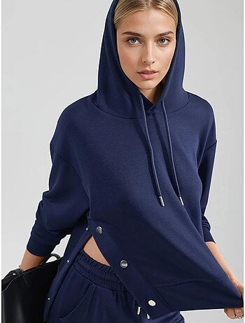 Ensemble deux pièces à capuche, taille haute et jambes larges hiccup