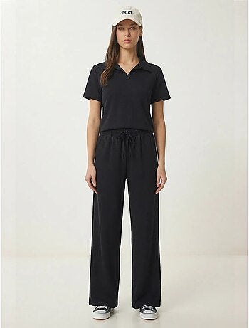 Ensemble deux pièces à col polo taille mi-haute istanbul
