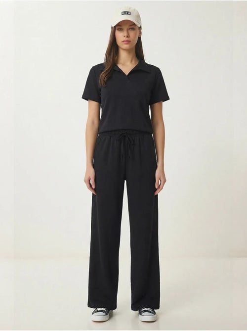 Ensemble deux pièces à col polo taille mi-haute istanbul - Kiabi Ensemble deux pièces à col polo taille mi-haute istanbul - Kiabi