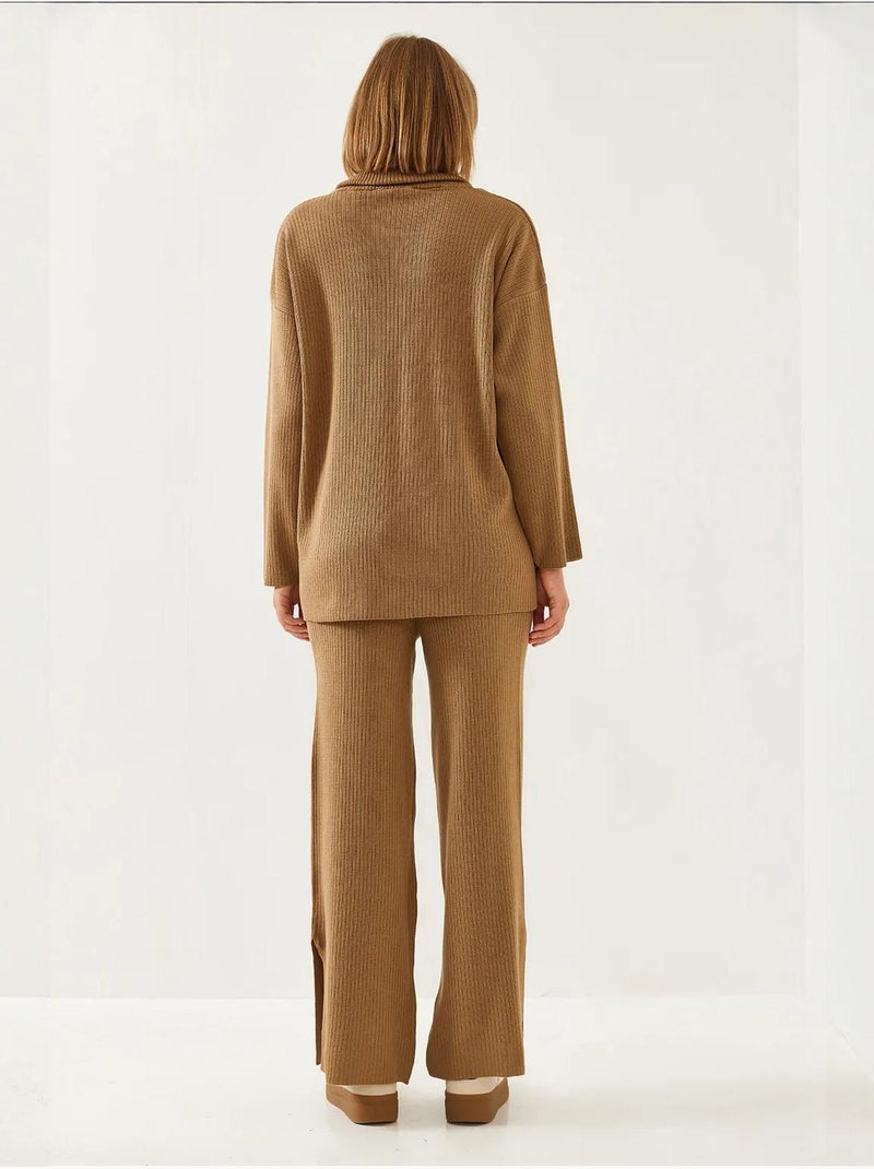 Ensemble deux pièces à manches longues bianco lucci Camel - Kiabi