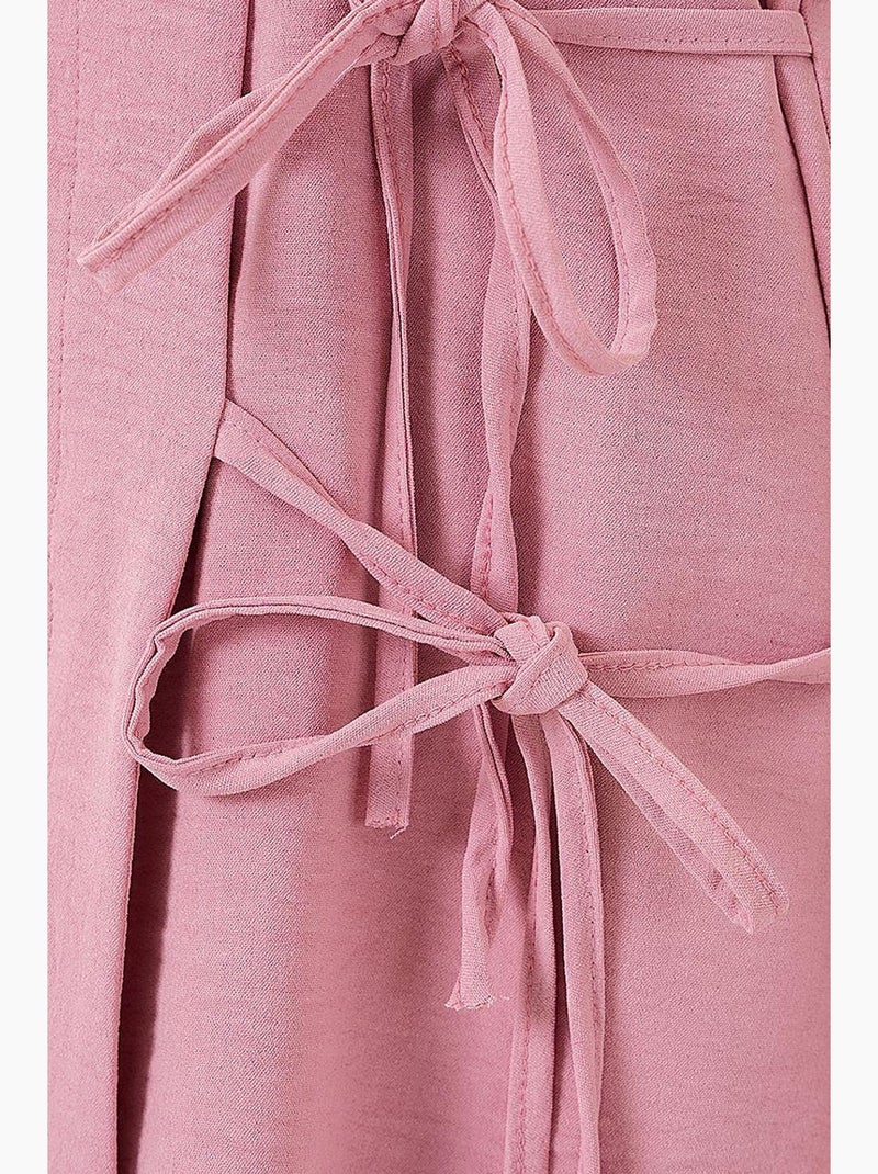 Ensemble deux pièces ayrobin à manches courtes et lacets bdart Rose pâle - Kiabi