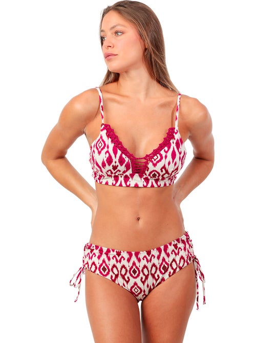 Ensemble deux pièces bikini brassière préformée Tribal Spirit - Kiabi