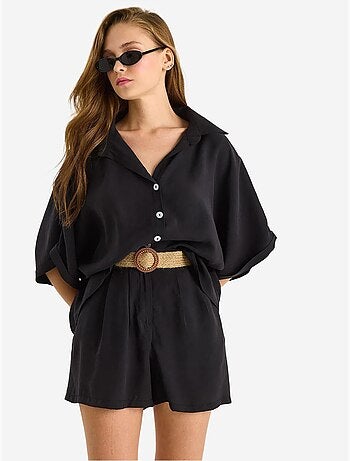 Ensemble deux pièces boutonné taille haute lucci