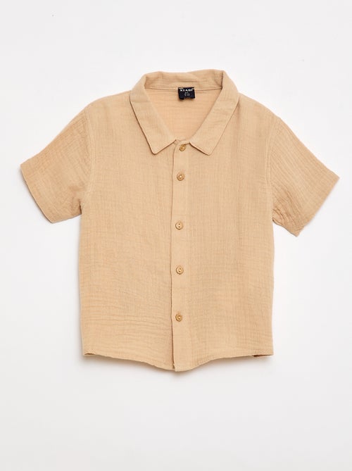 Ensemble deux pièces chemise + short - Kiabi
