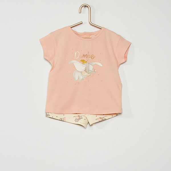 Ensemble Deux Pieces Disney Bebe Fille Rose Kiabi 15 00