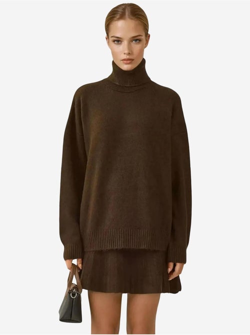 Ensemble deux pièces en tricot avec jupe et pull bdart - Kiabi