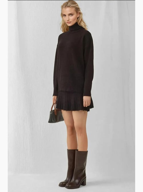 Ensemble deux pièces en tricot avec jupe et pull bdart - Kiabi Ensemble deux pièces en tricot avec jupe et pull bdart - Kiabi