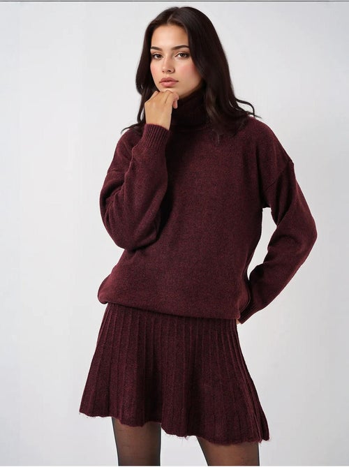 Ensemble deux pièces en tricot avec jupe et pull bdart - Kiabi