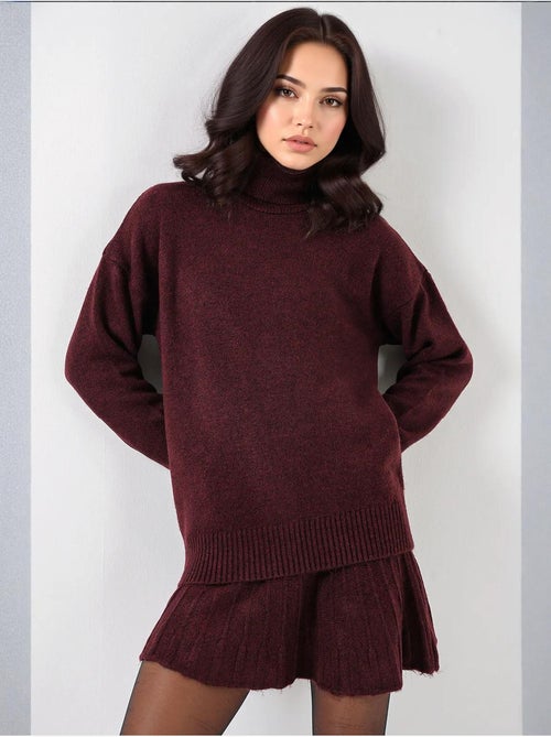 Ensemble deux pièces en tricot avec jupe et pull bdart - Kiabi