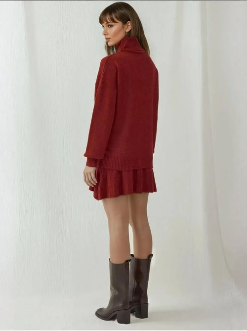 Ensemble deux pièces en tricot avec jupe et pull bdart - Kiabi Ensemble deux pièces en tricot avec jupe et pull bdart - Kiabi
