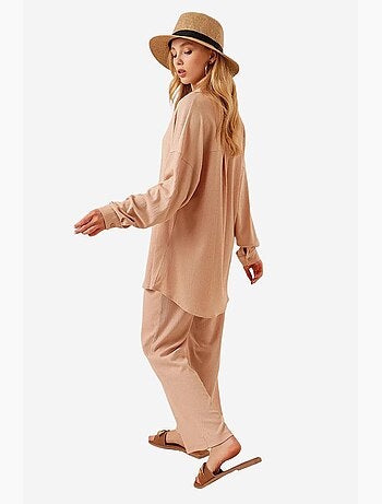 Ensemble deux pièces en tricot bdart