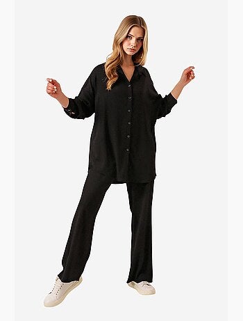 Ensemble deux pièces en tricot bdart