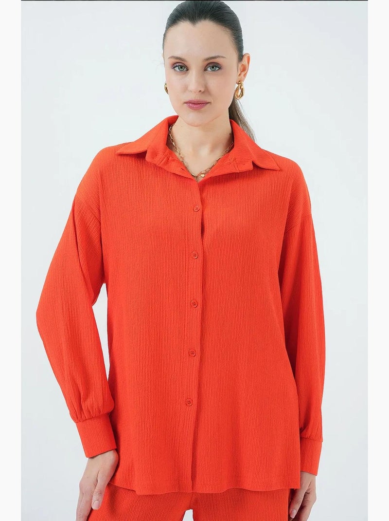 Ensemble deux pièces en tricot bdart Orange mandarine - Kiabi