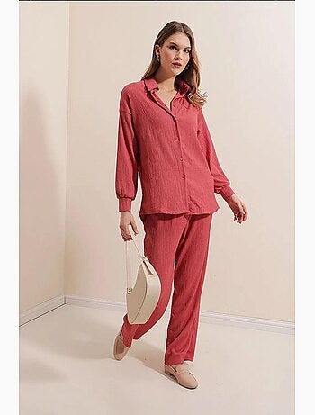 Ensemble deux pièces en tricot bdart