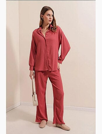 Ensemble deux pièces en tricot bdart