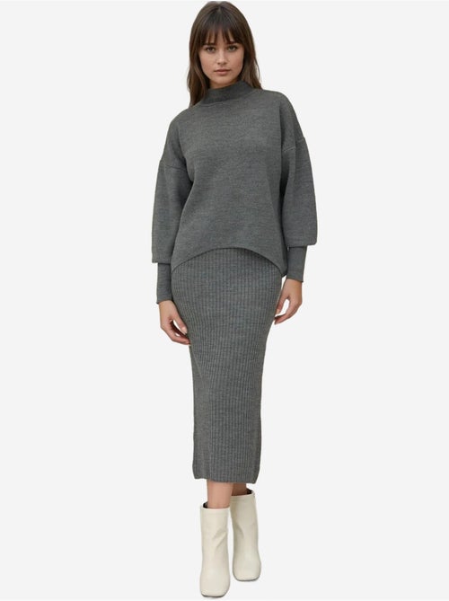 Ensemble deux pièces en tricot coordonné - Kiabi