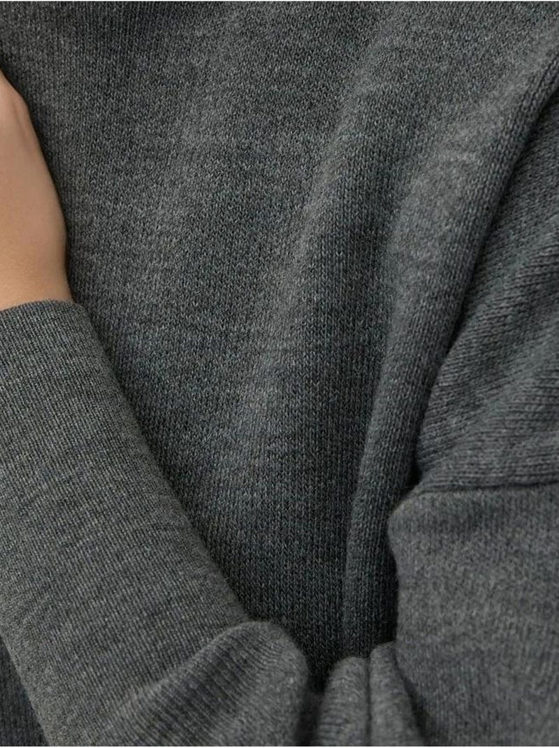 Ensemble deux pièces en tricot coordonné Gris - Kiabi