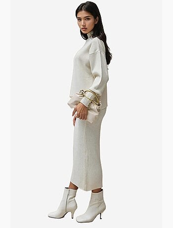 Ensemble deux pièces en tricot coordonné hiccup