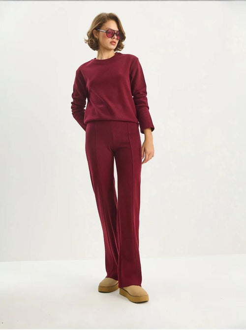 Ensemble deux pièces en tricot côtelé lucci - Kiabi Ensemble deux pièces en tricot côtelé lucci - Kiabi