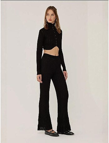 Ensemble deux pièces en tricot