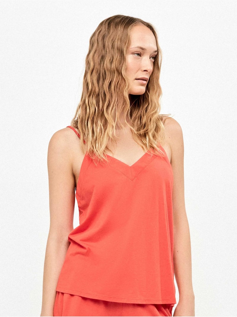 Ensemble deux pièces haut et short Rouge - Kiabi