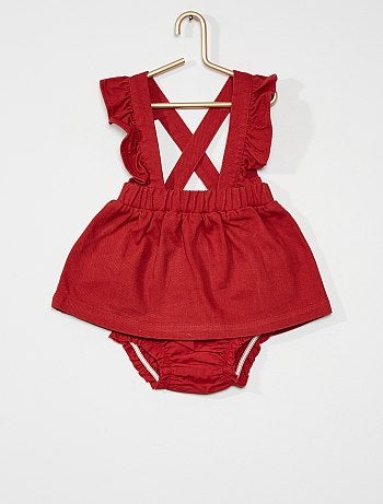 Ensemble Bebe Fille Mode Bebe Fille Rouge Kiabi