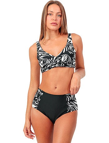 Ensemble deux pièces shapewear Black And White