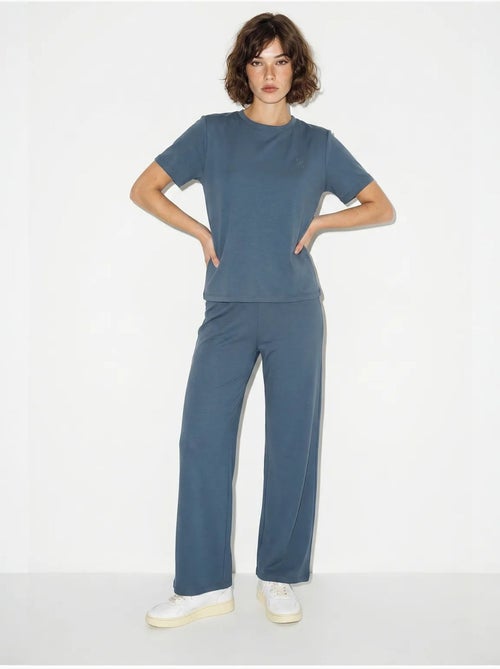 Ensemble deux pièces t-shirt et pantalon large lucci - Kiabi Ensemble deux pièces t-shirt et pantalon large lucci - Kiabi
