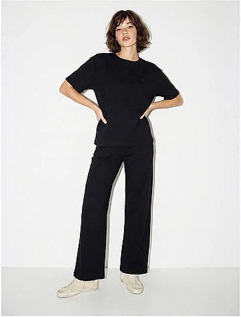 Ensemble deux pièces t-shirt et pantalon large lucci