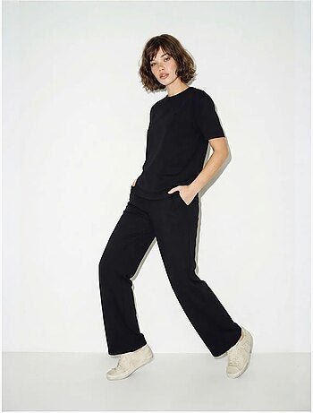 Ensemble deux pièces t-shirt et pantalon large lucci