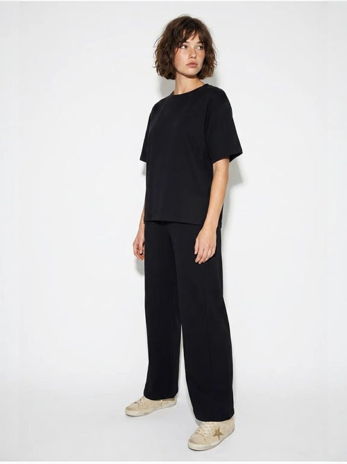 Ensemble deux pièces t-shirt et pantalon large lucci - Kiabi Ensemble deux pièces t-shirt et pantalon large lucci - Kiabi